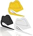 Boduoyejieyi Knotting Comb and Hair Removal for Cats and Dogs, Band Cutter for Hair, Hair Tools, Letter Opener Envelope Slitter, Wrapping Paper Cutter, Style（White+Yellow+Black）