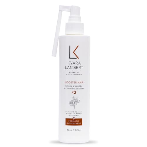 KYARA LAMBERT Acelerador Capilar con Algas Marinas y Sandalore | Serum pelo | Tratamiento crece pelo rapido Mujer y Hombre | Booster Hair x2 200ml