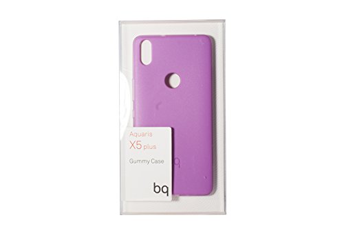 Ksix BQ BXBQ695 - Funda para Aquaris X5 Plus, Color púrpura