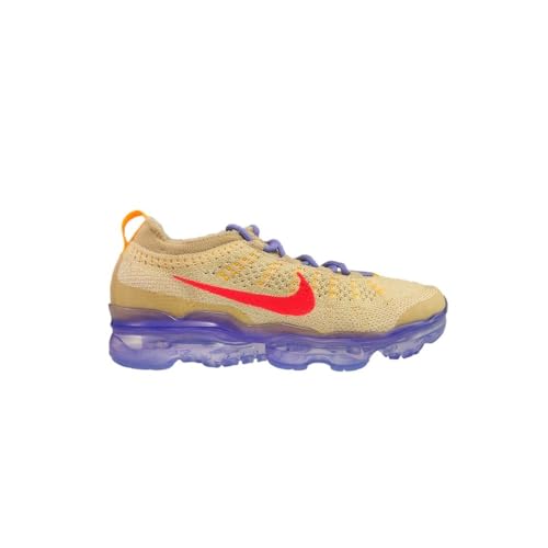NIKE Air Vapormax 2023 Flyknit - Zapatillas deportivas para mujer, zapatillas de moda, Vela Vainilla Pale Sésamo Sea Coral, 37.5 EU