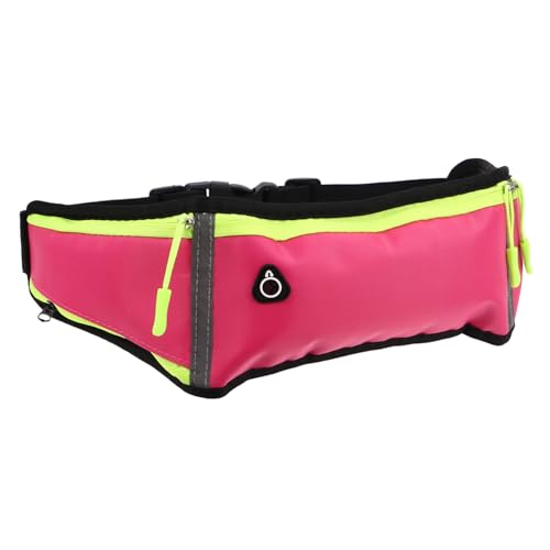 healvian 防水ランニングウエストバッグ 調節可能なスポーツ腰包 ボトルホルダー付き メンズ レディース対応 フィットネスジョギングハイキ