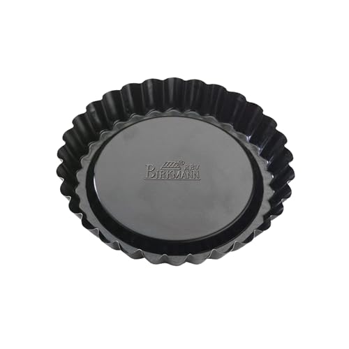 Birkmann, Easy Baking Mini-Obstbodenförmchen, Ø 12 cm, 6 Stück, Antihaftbeschichtung, PFOA-frei, 5 Jahre Garantie, mit Rezept, 881587