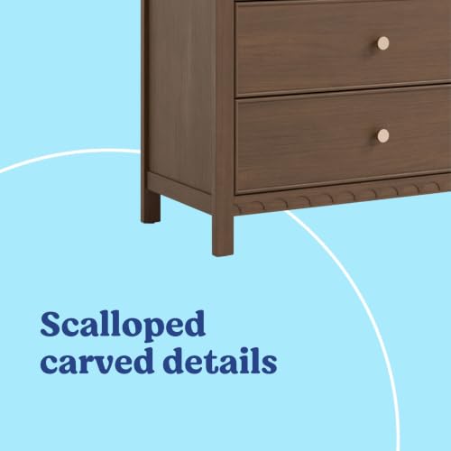 Graco Sasha 3-Drawer Chest with Changing Table Topper, Hazelnut - image 8
