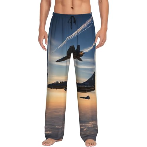 Pantalon de pyjama homme EdWal noir taille L résolvant le manque de poches la nuit