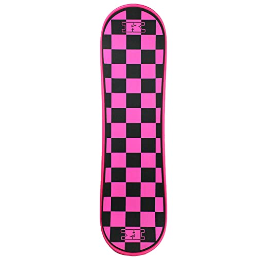Krown Snowskate 9" X 32" Checkers Pink #TOP17