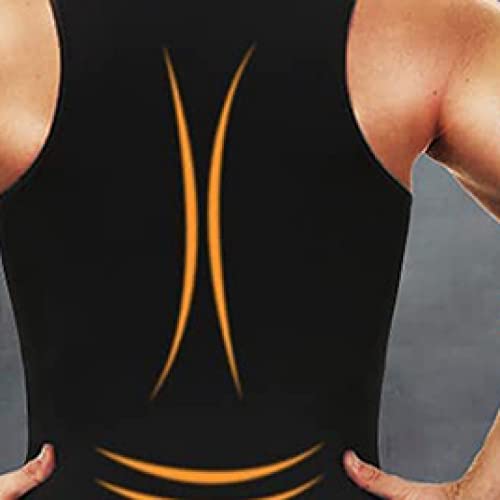 Débardeur de transpiration pour hommes avec sangle réglable de compression