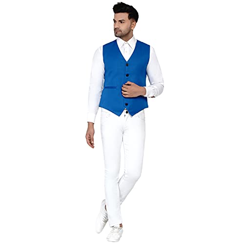 Image of Veera Paridhaan Men's Solid Waistcoat