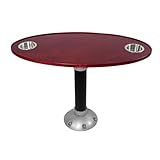 2. Plateau haut de gamme : Fabriquée en bambou et en bois, cette table pour camping-car offre un toucher doux et délicat, une texture durable et une excellente résistance à la déformation. Son nettoyage quotidien est très facile et ses bords arrondis évitent les chocs.