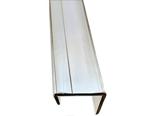 Clear Cabinet Guard - Door Protector. Fits Over Door Edge to Protect From Water, Nicks, and Daily Wear. Easily Trimmed. Self Gripping. No Adhesive. Prevents Damage to Kitchen Cabinets. 3/4