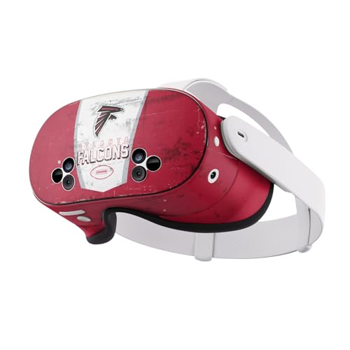 Skin Meta Quest 3S anti-rayures, protection vinyle Atlanta Falcons contre l'usure