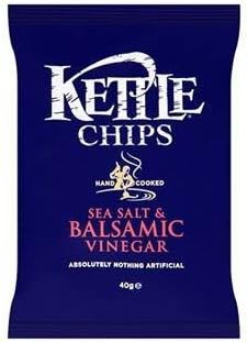 Kettle Chips Sea Salt & Balsamic Vinegar 40G X Case Of 18