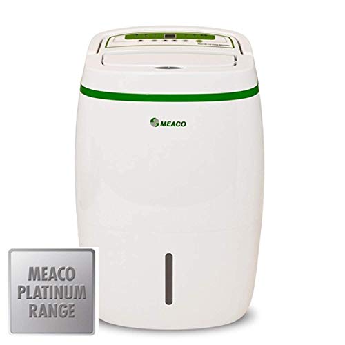 Meaco 20L Low Energy Dehumidifier for Home With Air Purifier Hepa Filter For Damp Condensation Mould Removal multi-room coverage Laundry Drying (20 Litre)