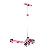 For riders 3 years and older, the Globber Primo Plus accompanies children as they have their fi