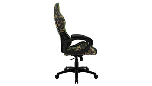 Thunder X3 BC1 CAMO Poltrona Gaming con Air Technology, Verde Militare - Sedia gaming - Immagine 3