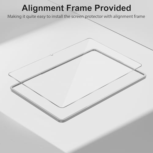 SPARIN Screen Protector for Samsung Galaxy Tab A11 Plus 11 inch 2025 / A9 Plus 11 inch 2023, 9H Tempered Glass Film for Galaxy Tab A11+/ A9+, 2 Pack, Installation Alignment Frame Included