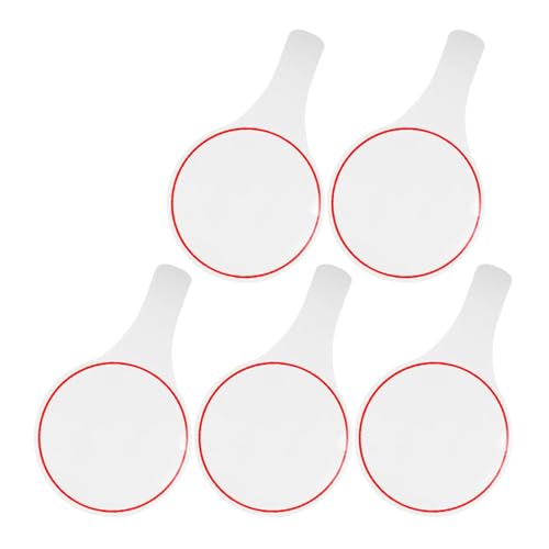 Pizarra blanca portátil borrable para marcador de puntajes 5 piezas miniatura 1