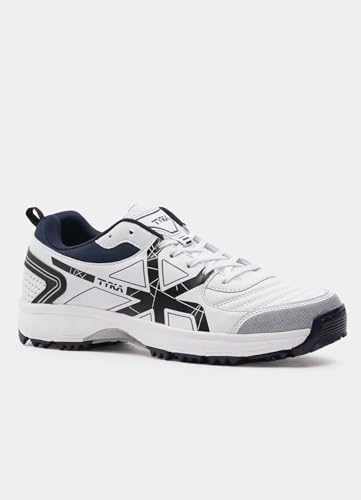 Image of TYKA Stunner-160 Cricket Shoes with Rubber Studs for Men