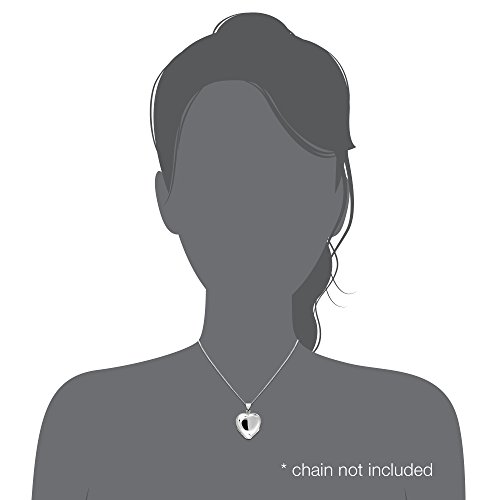 WithLoveSilver 925 Sterling Silver Heart Lucky Clover Photo for Four Pictures Pendant Locket3