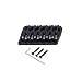 Alnicov Electric Guitar 6 String Saddle Bridgeï¼Œfor Guitar Accessory