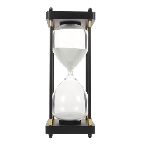 iplusmile ヴィンテージ風砂時計 ソリッドウッド製サンドマー ガラスで視認性 静音設計で集中力向上 オフィスや自宅のムマネジメ