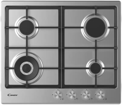 Piano Cottura 4 Fuochi a gas da 60 cm colore Inox CHG6BF4WPX Piano Cottura 4 Fuochi a gas da 60 cm colore Inox CHG6BF4WPX