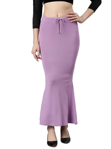 Image of TWIN BIRDS Saree Shapewear for Women | Super Soft Viscose Elastane Saree Petticoat Skirt | Stretchable & Comfortable SareeShaper
