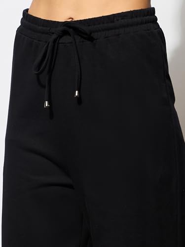 Image of barcino Black Terry Track Pants