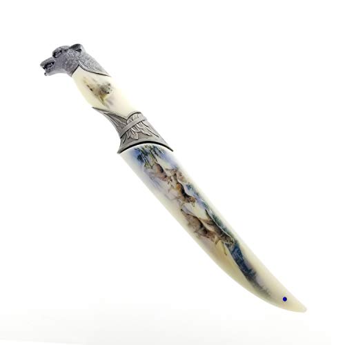 1sword Fantasy Collection: Wild Anime Fixed Blade Dagger with Etched Blade. for Collection, Gift, Camping (8521-WF) 1sword Fantasy Collection: Wild Anime Fixed Blade Dagger with Etched Blade. for Collection, Gift, Camping (8521-WF)