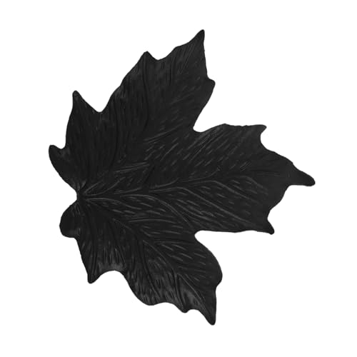 Décoration murale rétro en fer forgé ornement feuille d'érable pour bureau