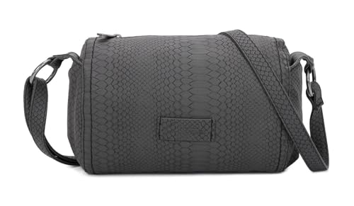 Sac à épaule bandoulière Ecxo Drum02 Crossbody petit sac à main noir pour femme