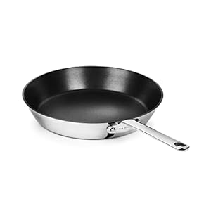 Scanpan Stratanium+ Nonstick Stainless Steel 11″ Fry Pan Skillet – Maitre D’ – Made in Denmark