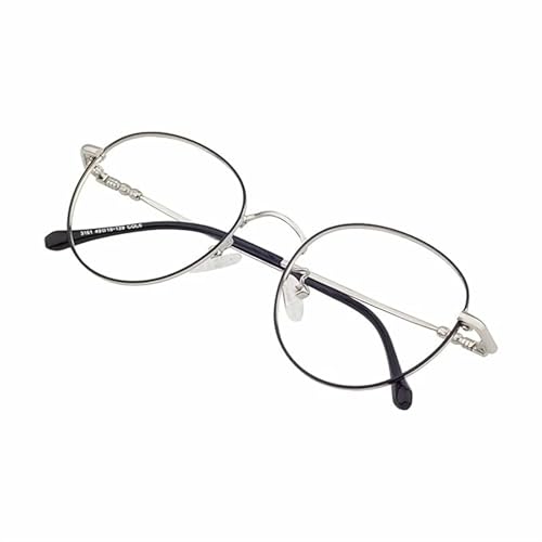 Image of Round Shape Blue Cut Antiglare Computer Eyeglasses For Men And Women |Blue Light Filtering Glasses For Computer And Mobile Use | 100% UV Protection | Gold & Silver Rose Gold.