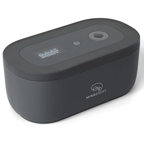 Mindsight Timed Lock Box | Unplug from Phones, Video Games, Social Media, Snacks & Cravings | 3 Modes based on Willpower | Easy to Use | Out of Sight ~ Out of Mind | Boost Your Mental Wellness