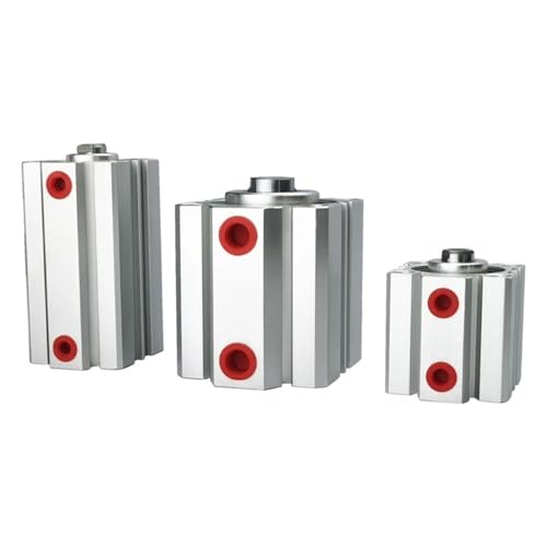 Cilindro neumático para automatización industrial, modelo compacto SDA de carrera 35mm