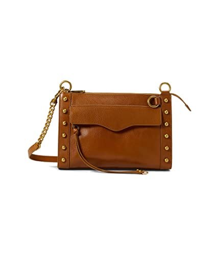 Rebecca Minkoff Mab Crossbody w/Studs Caramello One Size