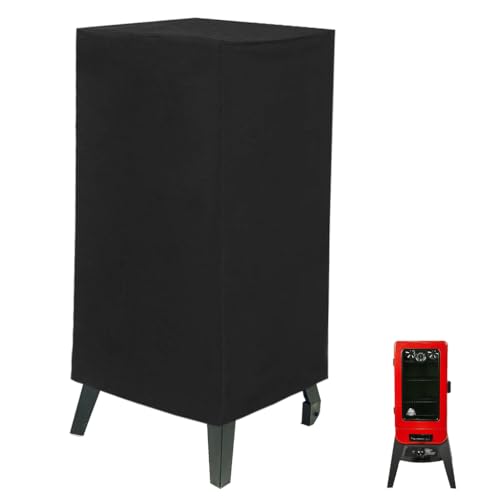 DONSIQIZZ Smoker Cover for Pit Boss Grills PBV3G1 Vertical Smoker 600D Vertical Grill Cover for Pitboss 3 Series Propane Gas Smoker PBV3G1 Heavy Duty Outdoor
