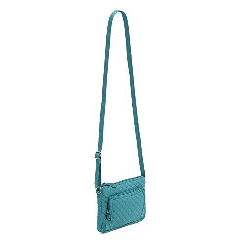 Image of Vera Bradley Women's Cotton Little Hipster Crossbody Purse with RFID Protection