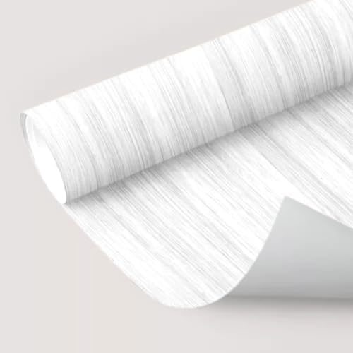 Papel de Parede Autoadesivo, Textura Madeira Branca, 5 Metros x 4...