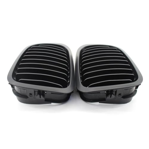 Calandre centrale noire pour BMW E46 Coupé Cabriolet 1999-2002 2 pièces
