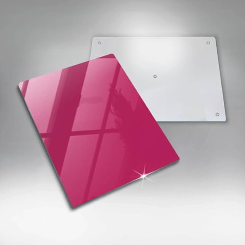 Planche à Découper Induction Wallfluent Protection Plaque Cuisson Rose 40x52 cm