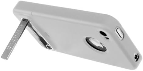 Seidio CSRSIPH4K-GL SURFACE Reveal Case with Metal Kickstand for Apple iPhone 4/4S - 1 Pack - Retail Packaging - Glossed White