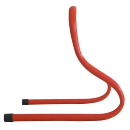 Xemuar トレーニングハードルハードル、=ミニハードル スピードと敏捷性を向上させる 軽量で持ち運びが簡単、収納袋付き 陸上競技、サッカートレーニングに最適 収納が簡単 (オレンジ色*30cm)