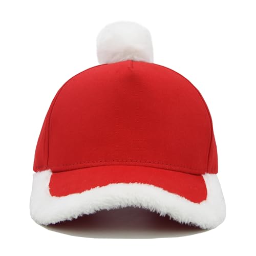 Toopdun Basecap Weihnachtsmütze für Damen und Herren, Lustige...
