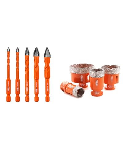 Forets à tête inclinée et mèches diamant BGTEC pour perçage mixte