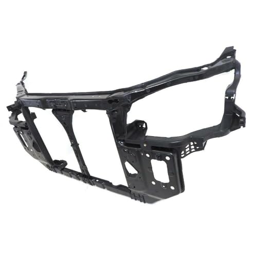 YIZISECCE Radiator Mount Radiator Support Front Side Plastic for Hyundai for Elantra 2007-2010 Black Primed HY1225152 EAO-3788 258-1830
