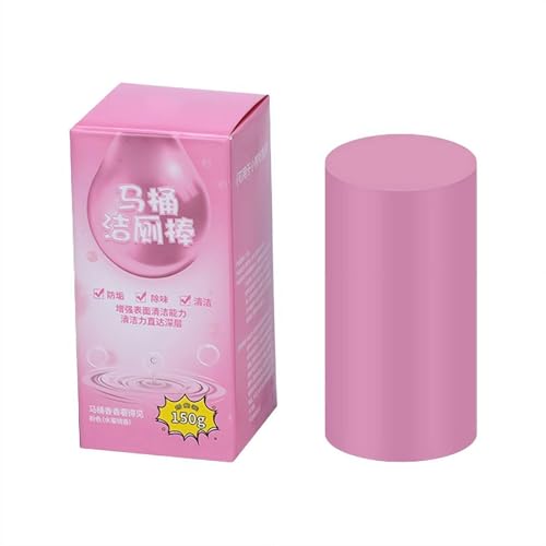 Barra de limpieza de inodoro, cuatro aromas de larga duración, frescura profunda, brillante, eficaz, concentrado, descalcificador, adecuado para artículos esenciales del hogar y productos de baño