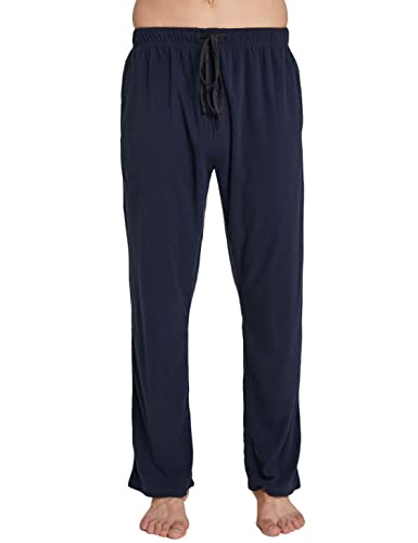 YINCOZI Mens Pajama Pants Bottoms Fleece Lounge Sleepwear with Pockets