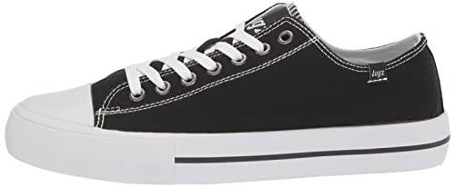 Lugz Men's Stagger Lo Sneaker, Black/White, 11 #TOP7