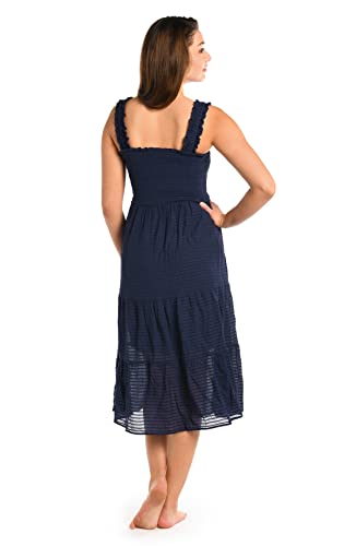 Robe midi cache-maillot de bain vêtement couvrant plage - 2