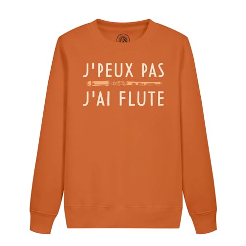 Sweat enfant j'peux pas j'ai flute pour afficher sa passion
